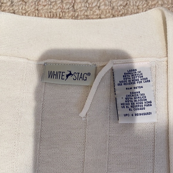 NWOT Long white sweater - Picture 2 of 3